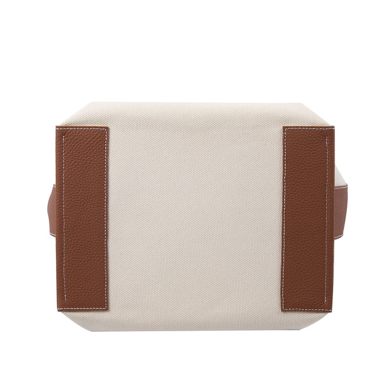 Full-Grain Leather and Canvas Bag | Simple Apple