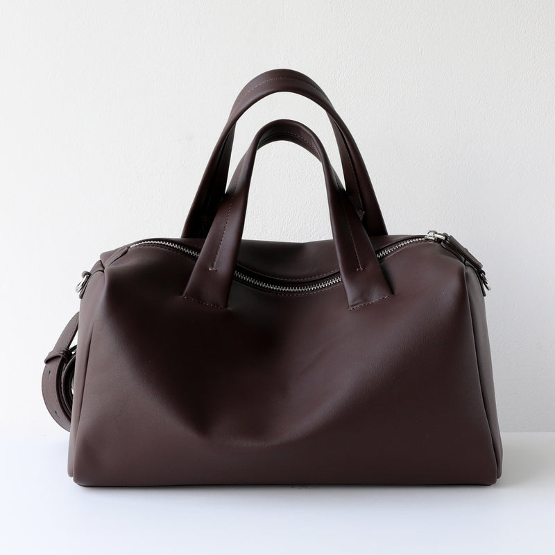 Full-Grain Leather Bag | Maison Boston