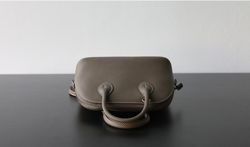 Full-Grain Leather bag | Sea shell