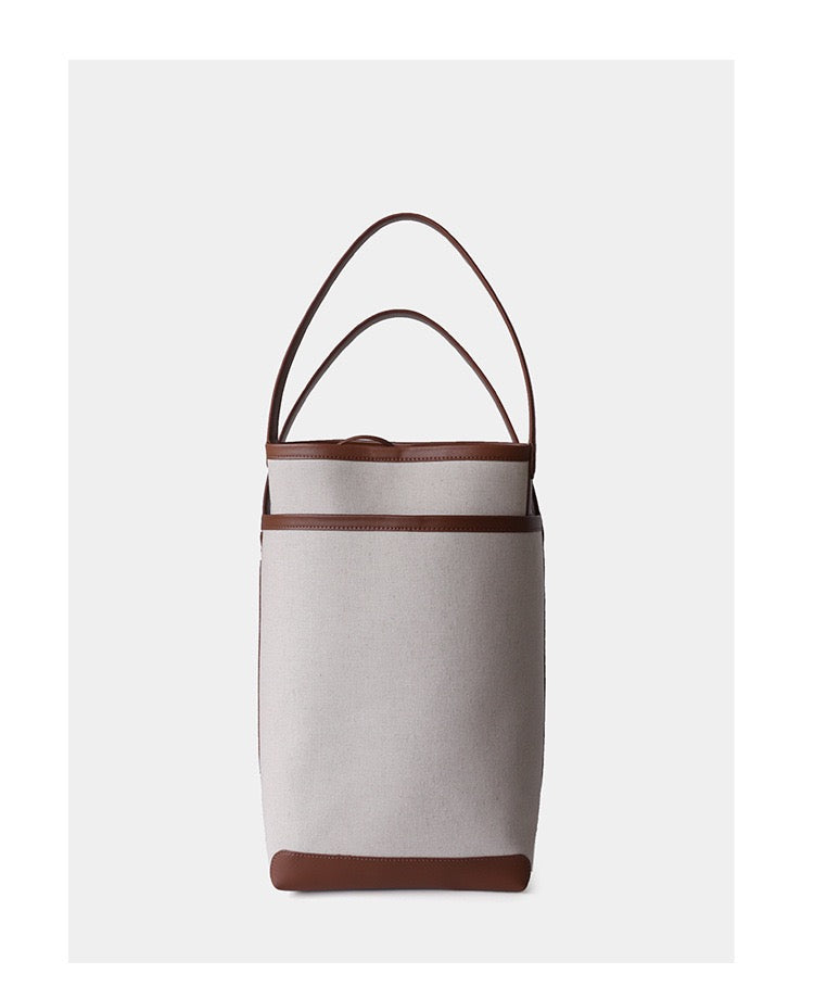 Canvas Bucket Bag