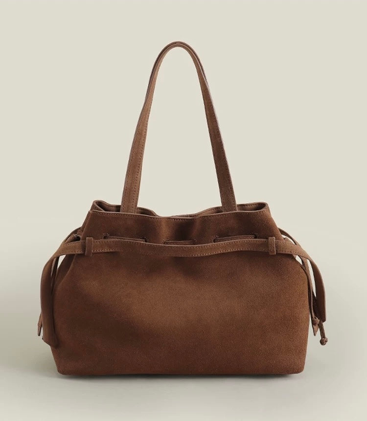 Designer Series | Full-grain leather | Terra Suede Bag