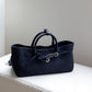 Full-grain leather | Suede Bag | Lynx