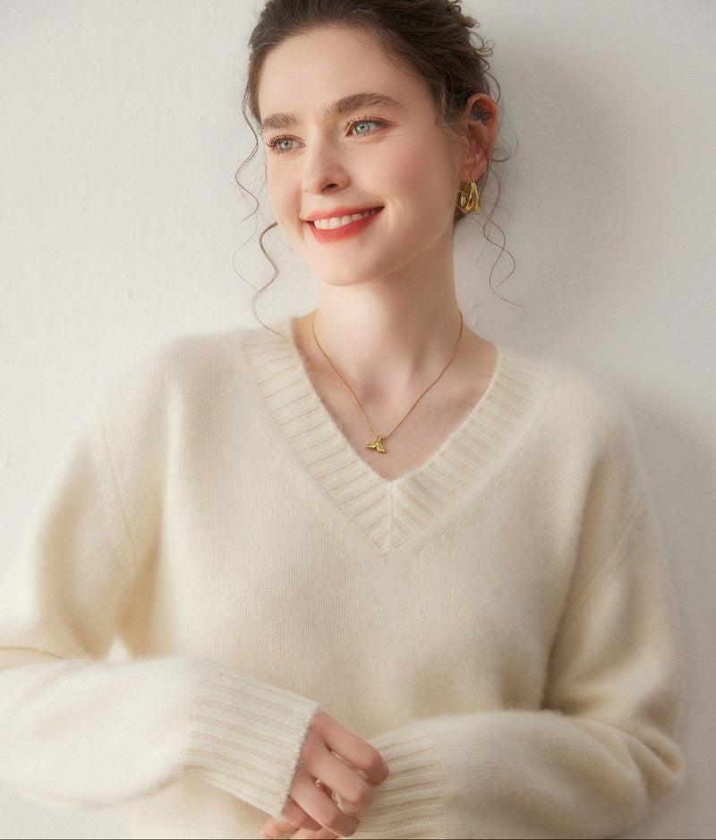 Soft Cashmere Sweater | Mora