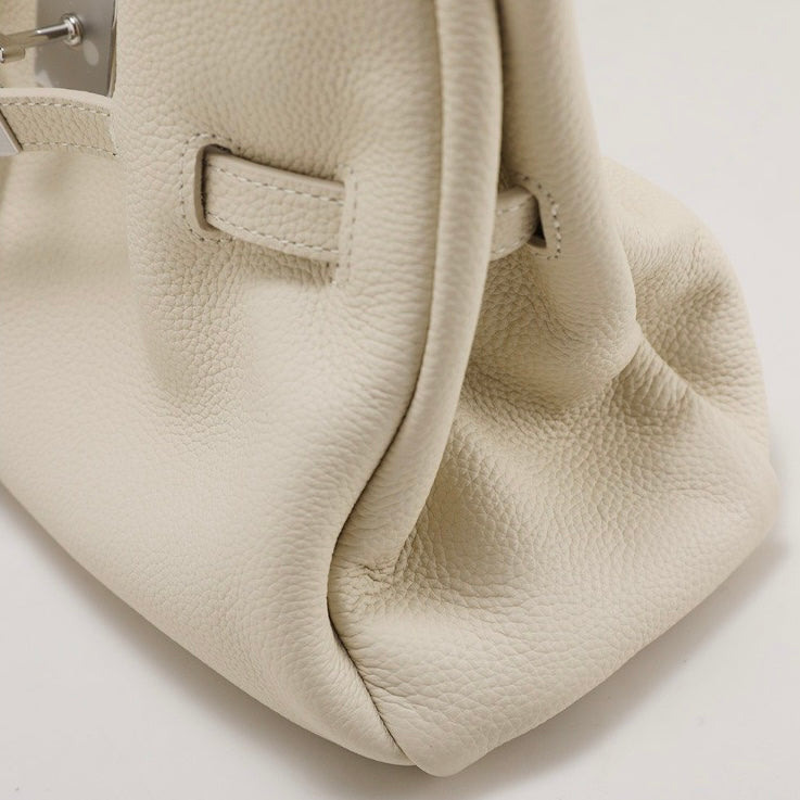 Full-Grain Leather Bag | Clouds