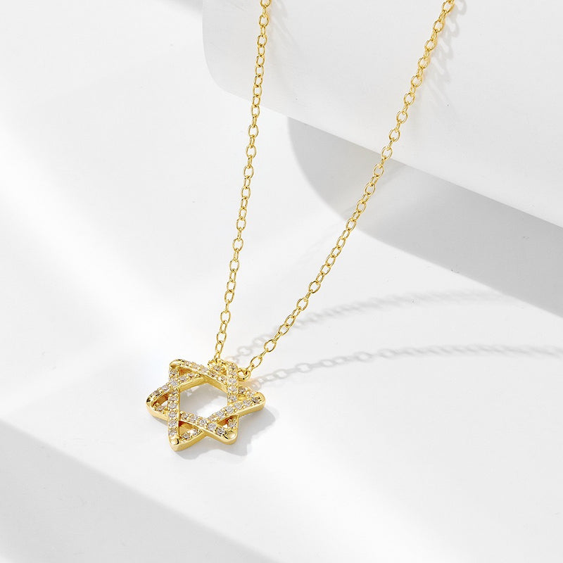 925 sterling silver necklace | 18K gold plated | Twinkle