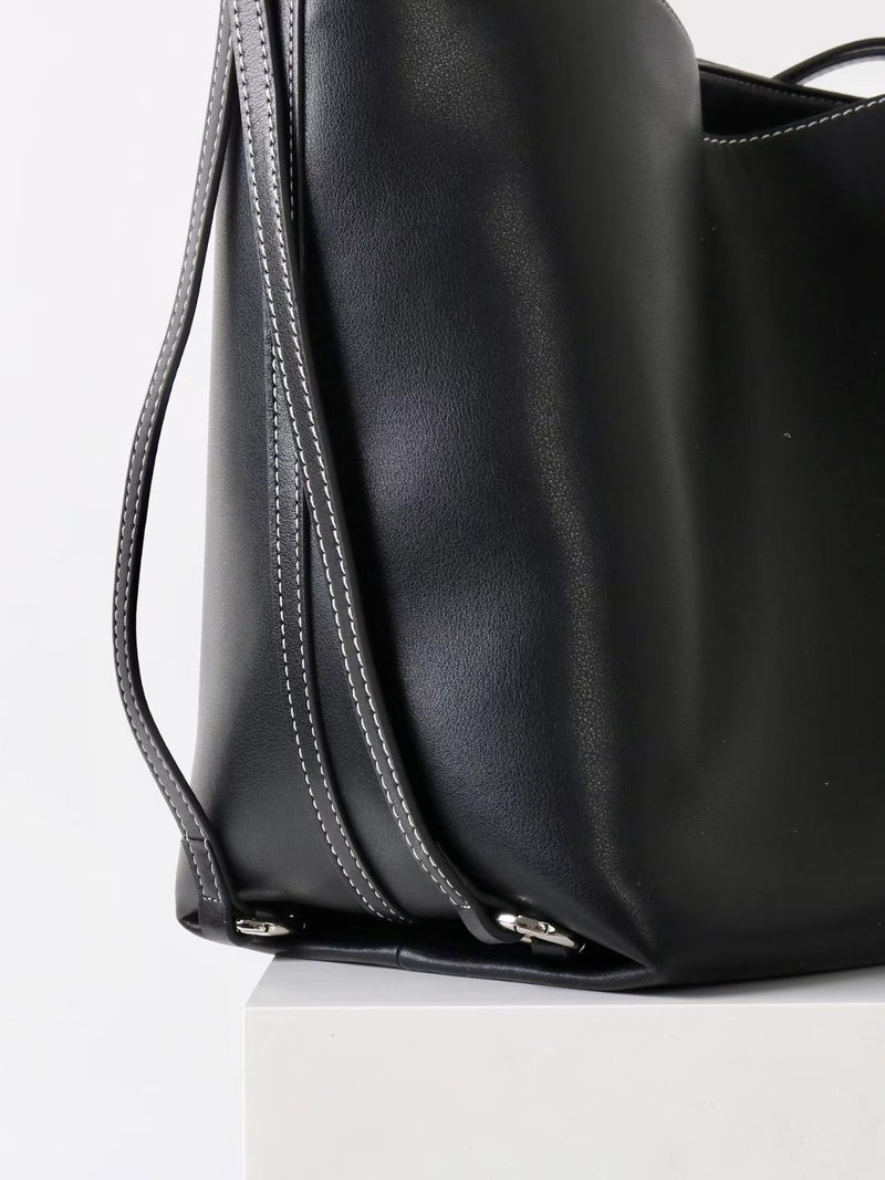 Refined split cowhide leather | Adaptive Bag
