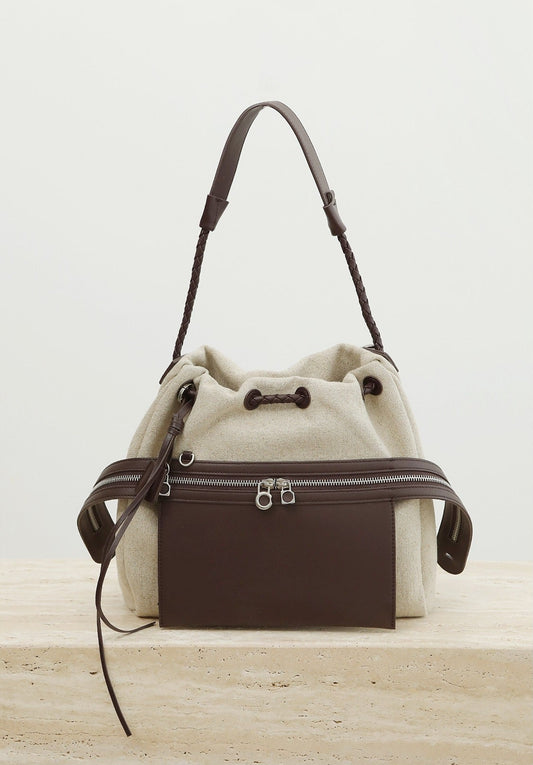 Envelope | Linen Canvas and Full-Grain Leather