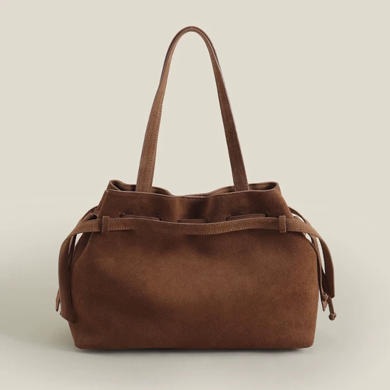 Designer Series | Full-grain leather | Terra Suede Bag