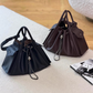 The Serein | Full-Grain Leather Chain Bucket Bag