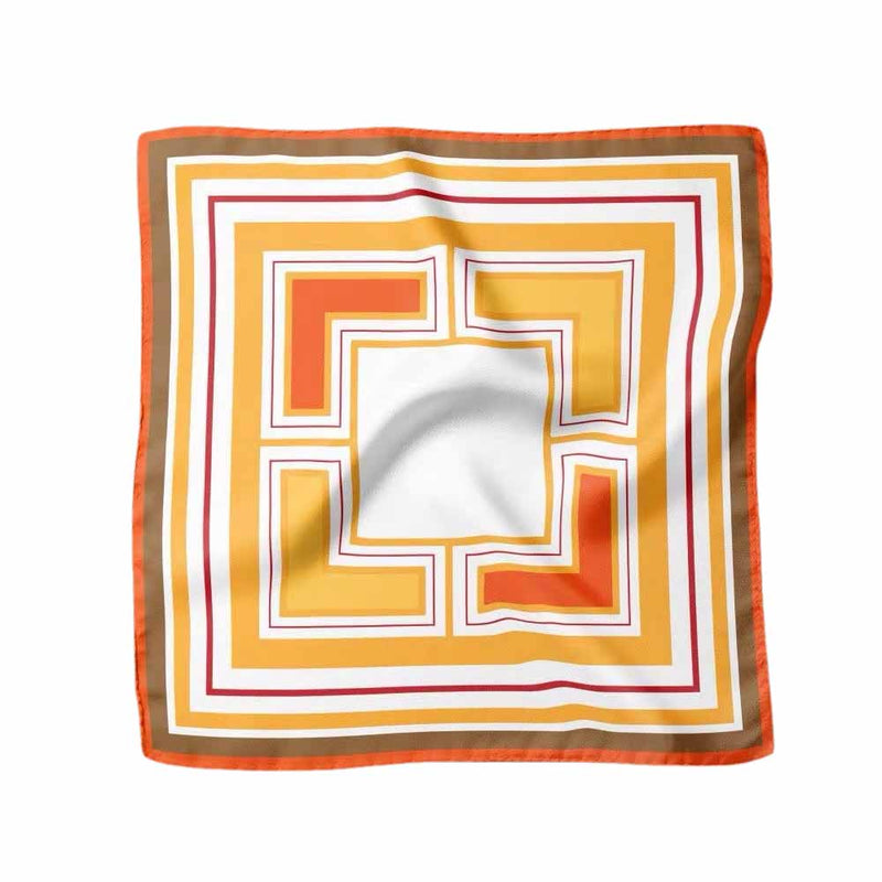 Twill Silk scarf | Sunlight