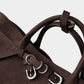 Full-grain leather | Suede Bag | Lynx