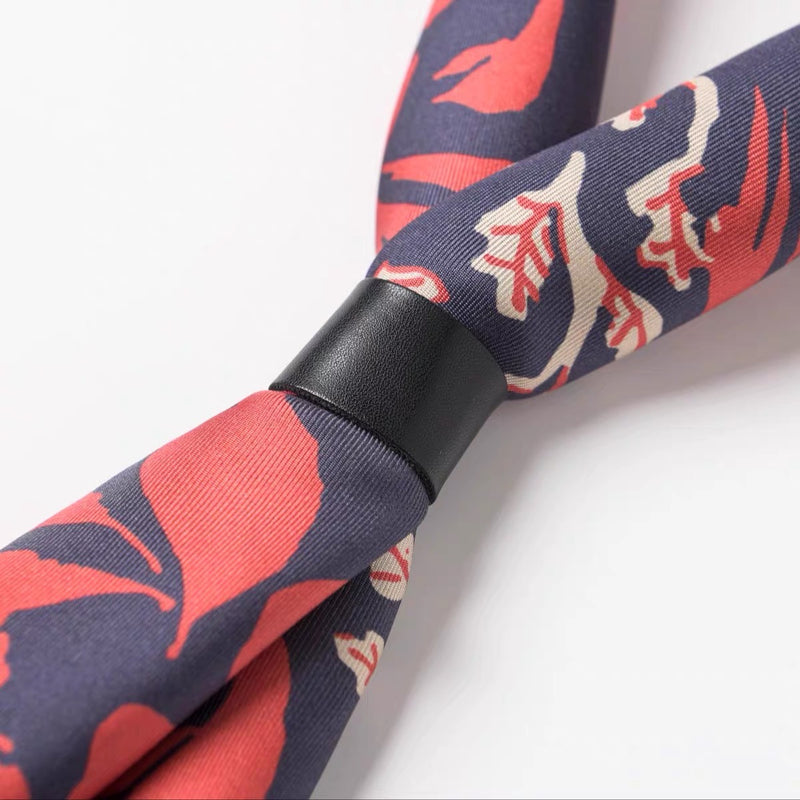 Twill Silk scarf | The Red and the Black