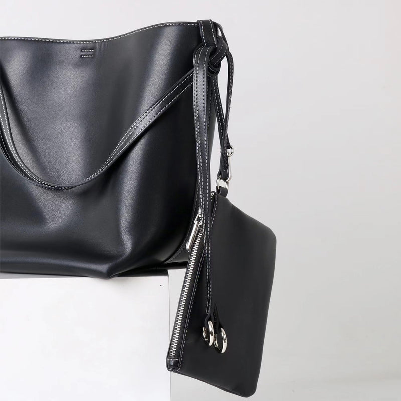 Refined split cowhide leather | Adaptive Bag
