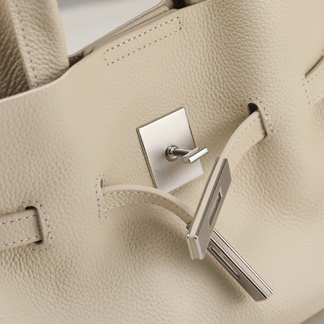 Full-Grain Leather Bag | Clouds