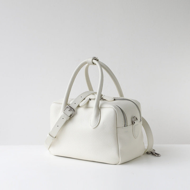 Full-Grain Leather Bag | Boston Bag | Prism