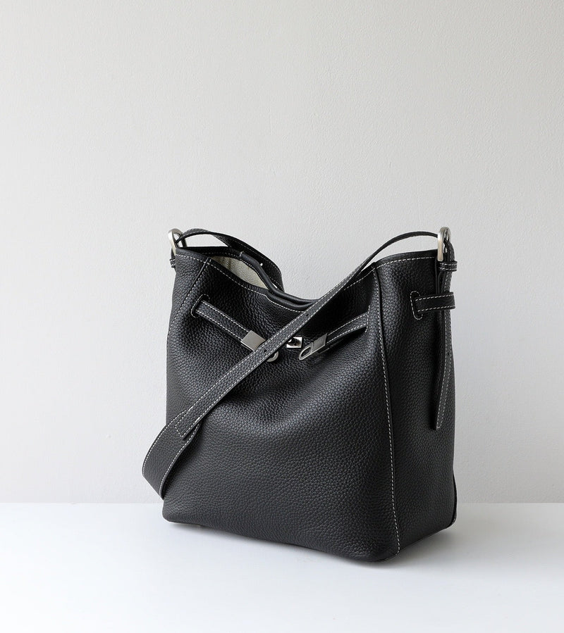 Full-grain leather bag | Belleau