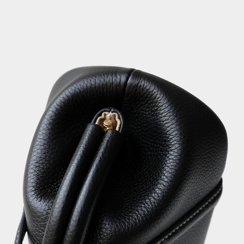 Full-Grain Leather Bag | Sea shell