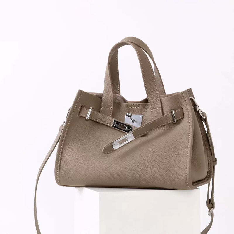 Full-Grain Leather Bag |  Leather tote for Work | Forever classic
