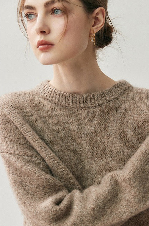 Alpaca Wool sweater | Camille