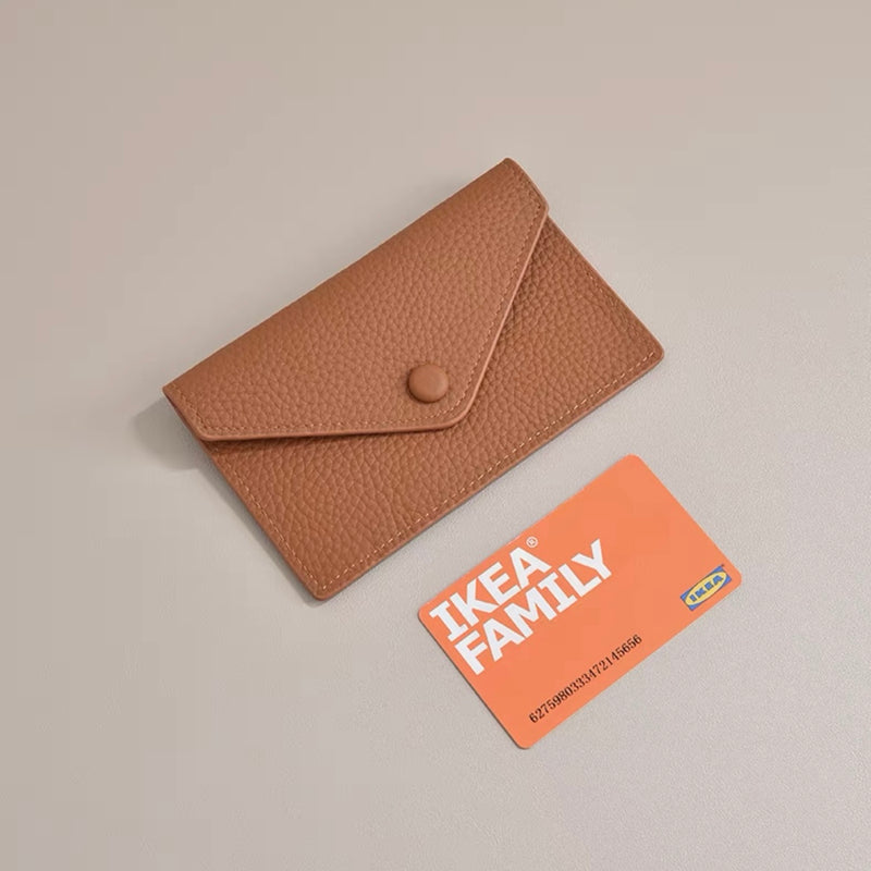 Genuine leather wallet | letter