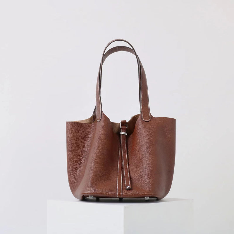 Full-Grain Leather Bucket Bag | Energy