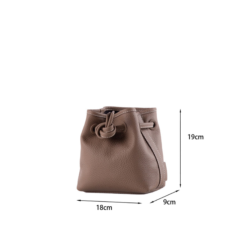 Leather Bucket bag