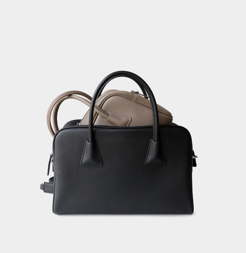 Full-Grain Leather bag | Boston 2# | L and S Size