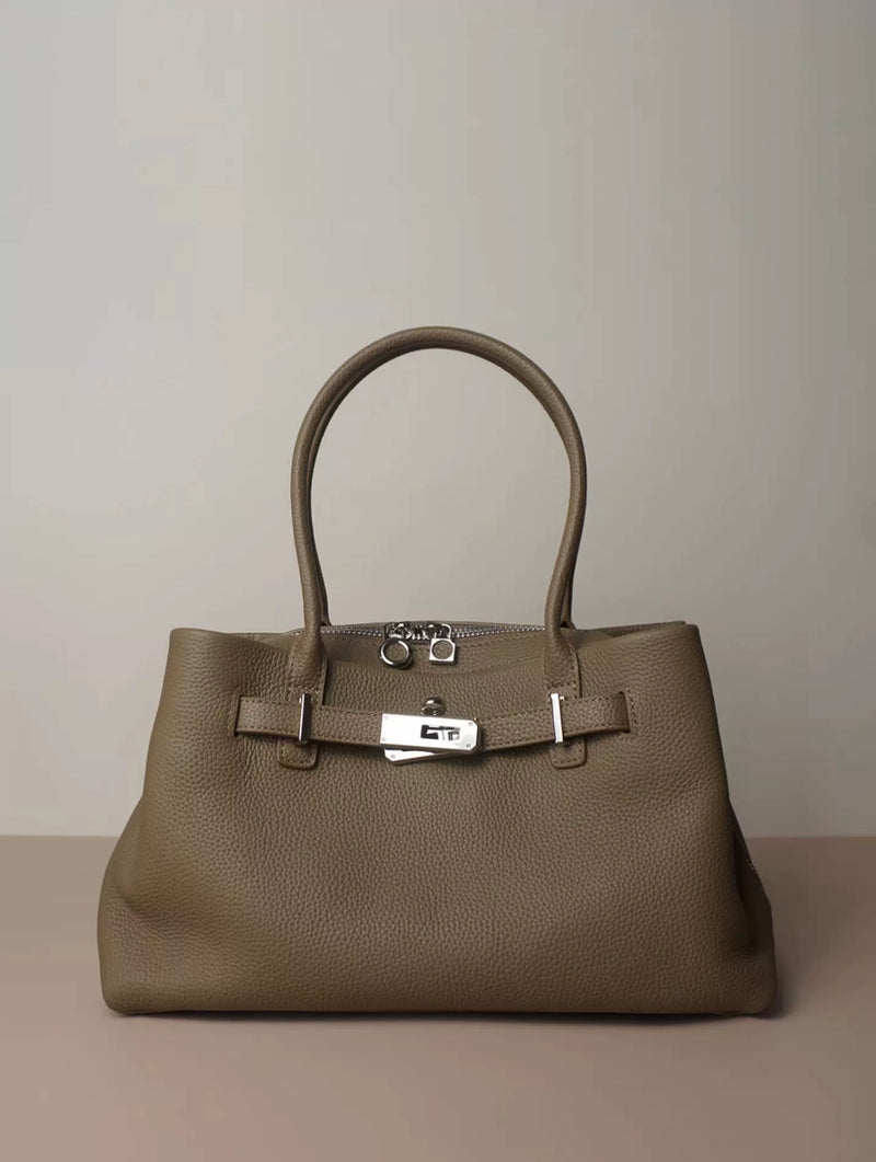Full-Grain Leather Bag |  The Harper