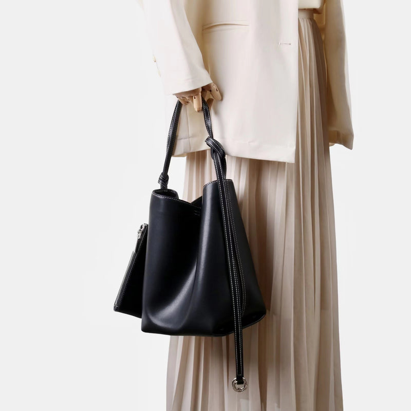 Refined split cowhide leather | Adaptive Bag