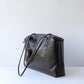 Full-grain embossed leather | The Croc Power