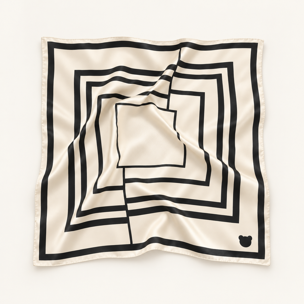Logical Thinking | Exclusive Design Silk Twill Scarf