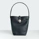 Full-Grain Leather Bag | Noir