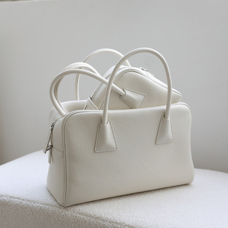 Full-Grain Leather bag | Boston 2# | L and S Size