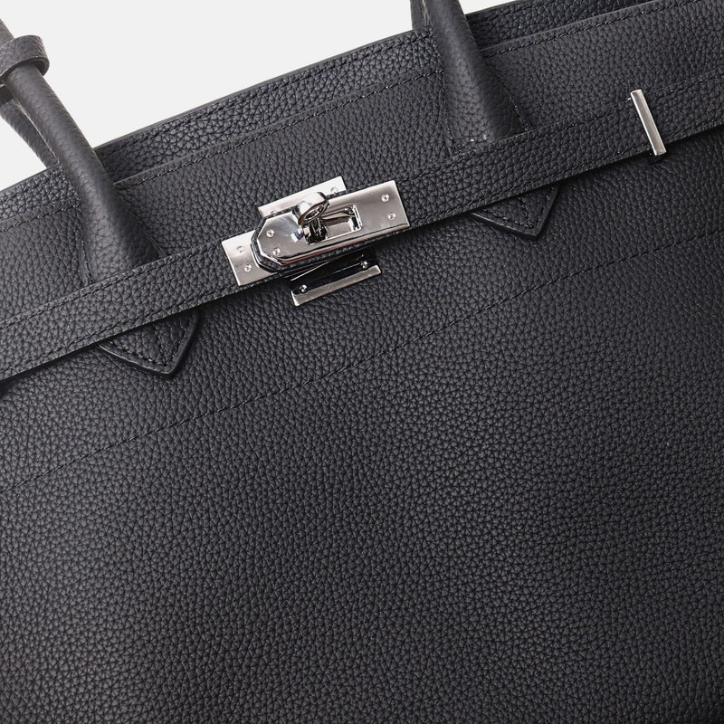 Forever classic 3# | Leather tote for Work |  Full-Grain Leather Bag