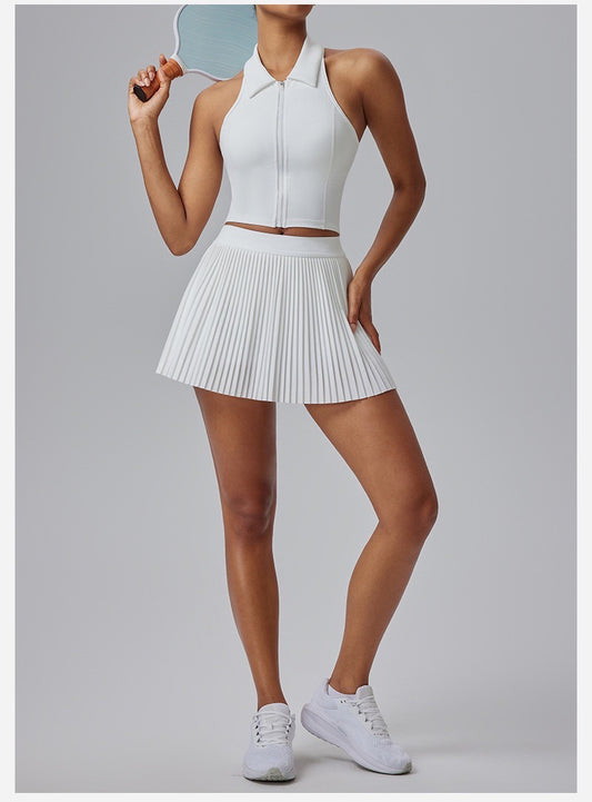 Quick-dry Sports Pleated Skirt