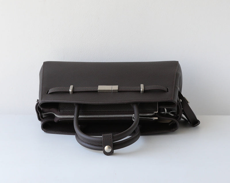 Full-grain leather | Everyday Work Briefcase