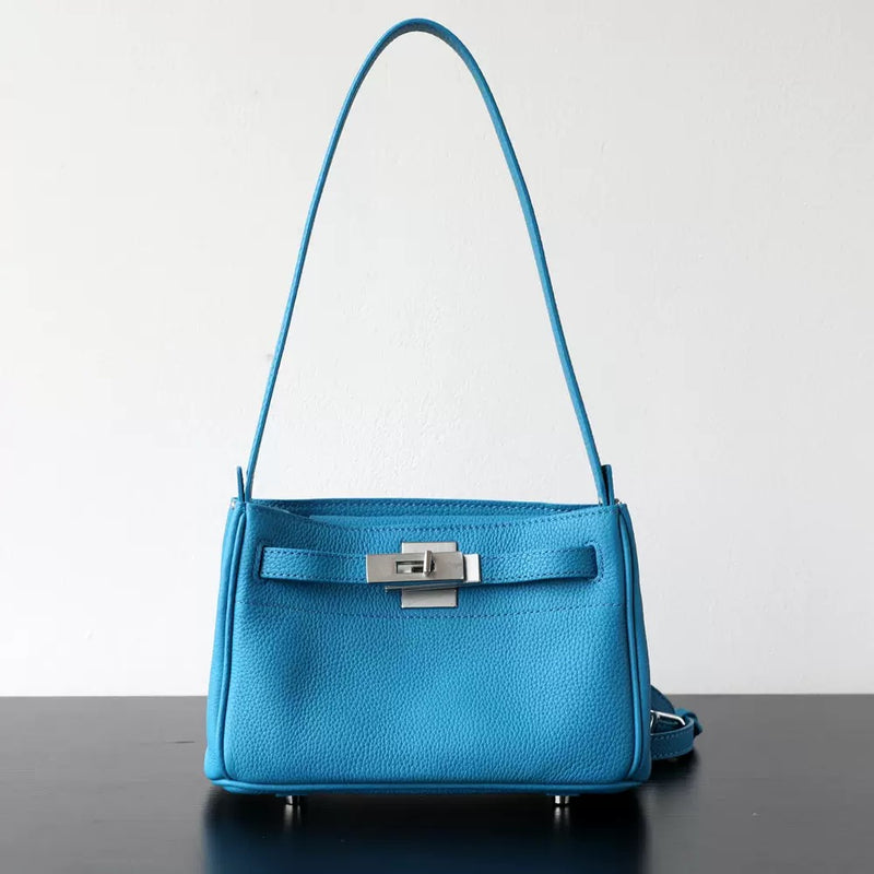 Full-grain Leather Bag | Tea