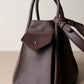 The Serein | Full-Grain Leather Chain Bucket Bag
