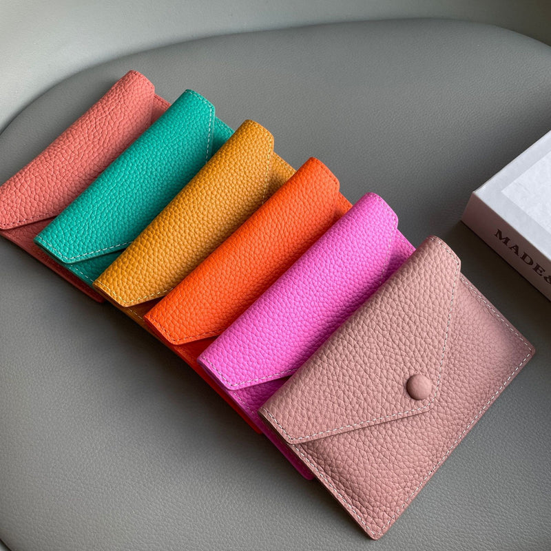 Genuine leather wallet | Macaron