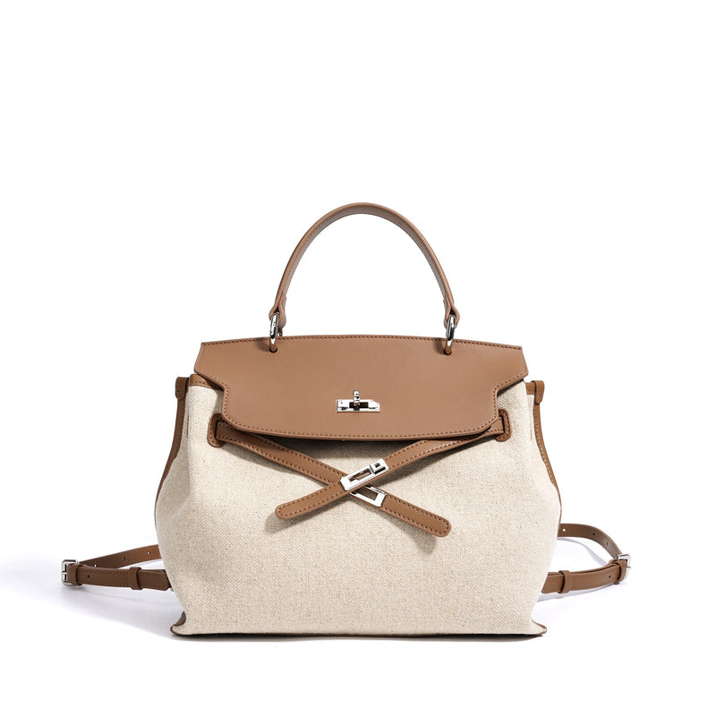 Linen canvas and Cowhide leather | Everyday carry