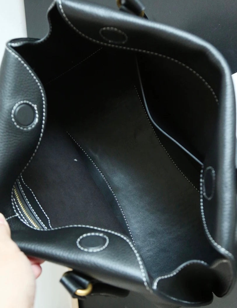 Full-Grain Leather Bag | Clémence