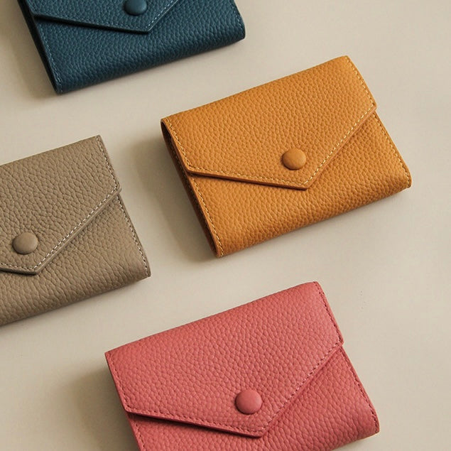 Genuine leather wallet | Golden life