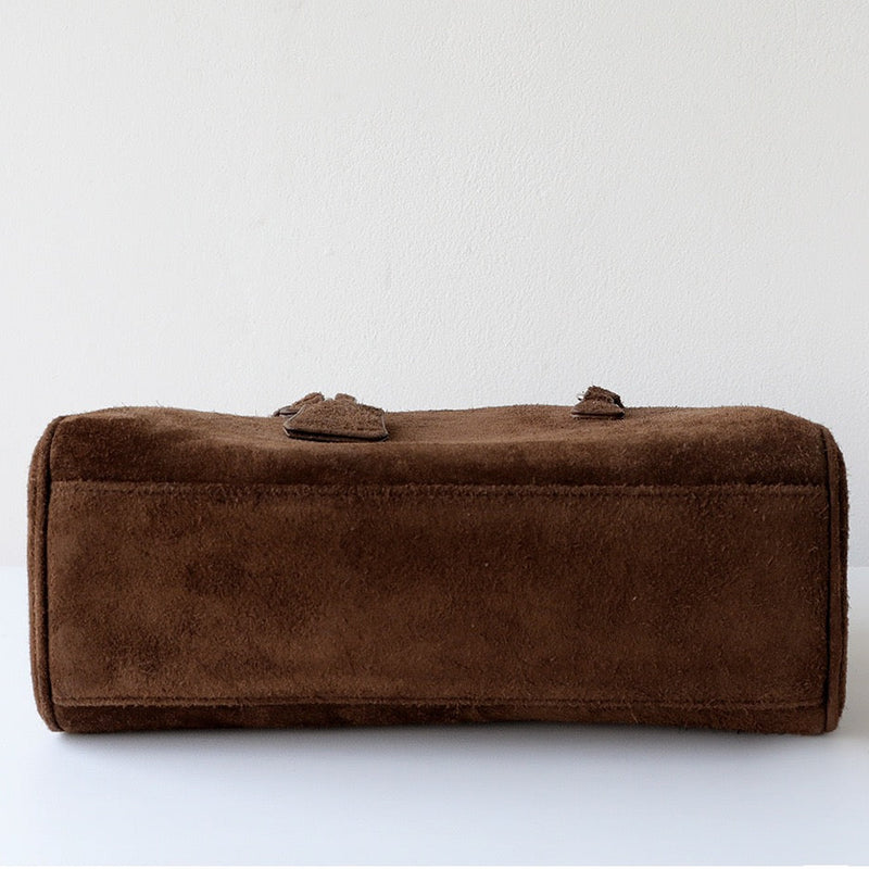 Nubuck Leather Bag | Luna Shell