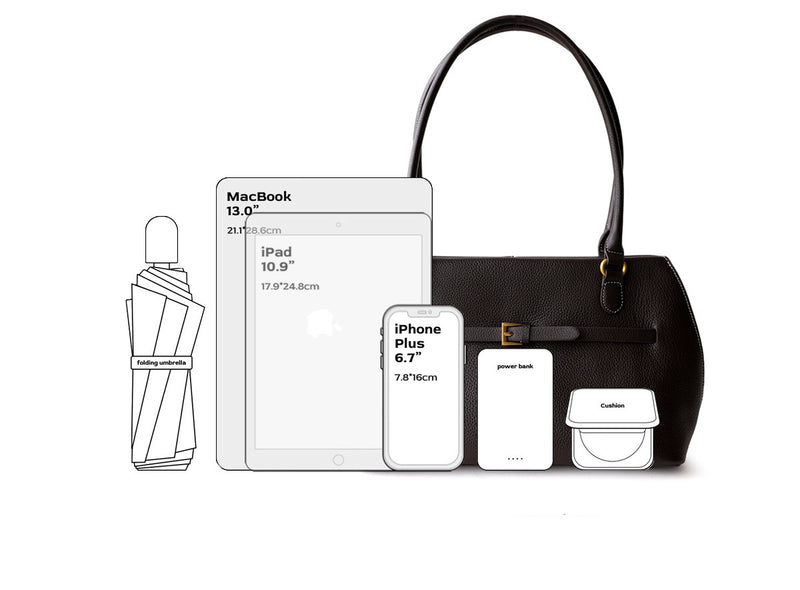 Full-Grain Leather Bag | Clémence