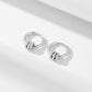 925 sterling silver earrings | 18K gold plated | Ring of destiny