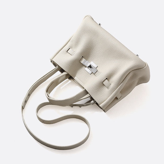 Full-Grain Leather Bag | Clouds