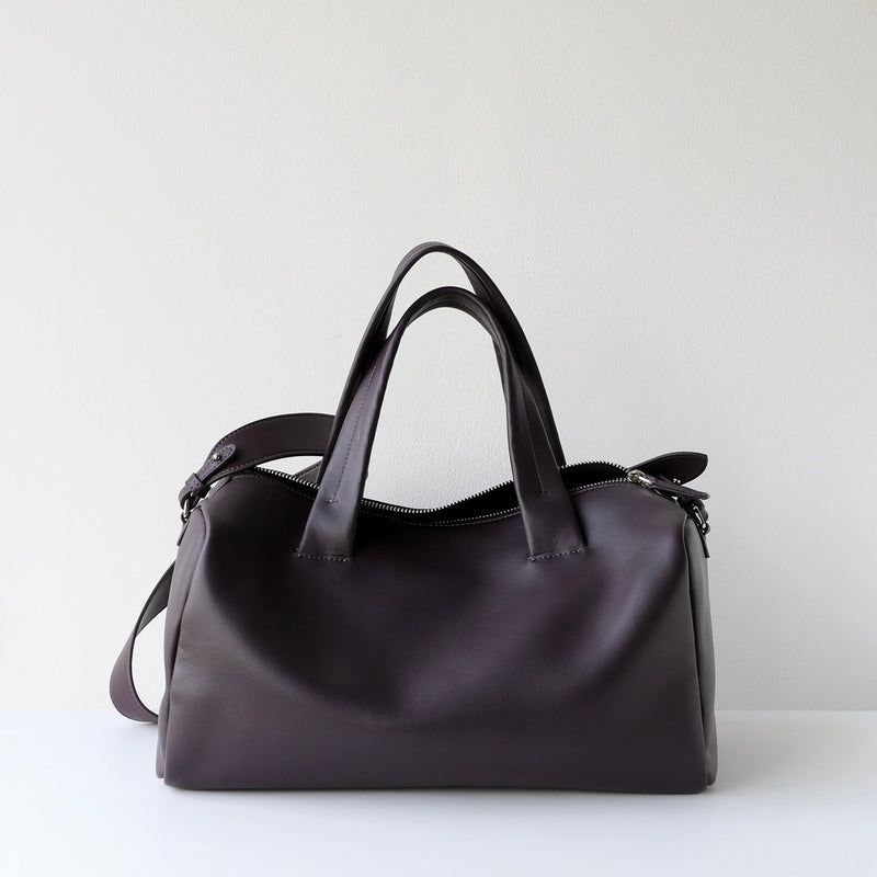 Full-Grain Leather Bag | Maison Boston
