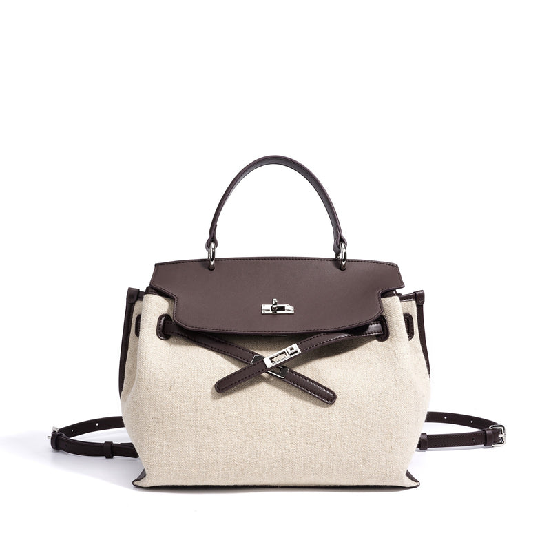 Linen canvas and Cowhide leather | Everyday carry