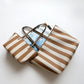 Canvas bag with cowhide leather | Ocean