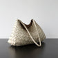 Full-grain leather bag | Woven bag | Sunlight